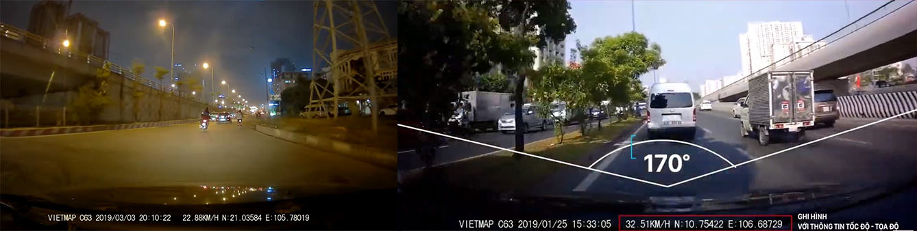Camera hành trình có cảnh báo tốc độ Camera hành trình có cảnh báo tốc độ