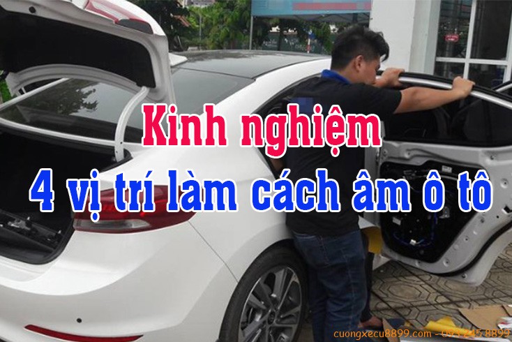 Kinh nghiệm có nên làm cách âm chống ồn ô tô 10 Kinh nghiệm có nên làm cách âm chống ồn ô tô