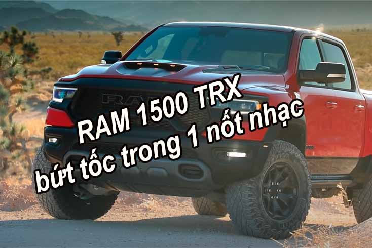 Khối động cơ siêu khủng của bán tải RAM 1500 TRX 2021 9 Khối động cơ siêu khủng của bán tải RAM 1500 TRX 2021