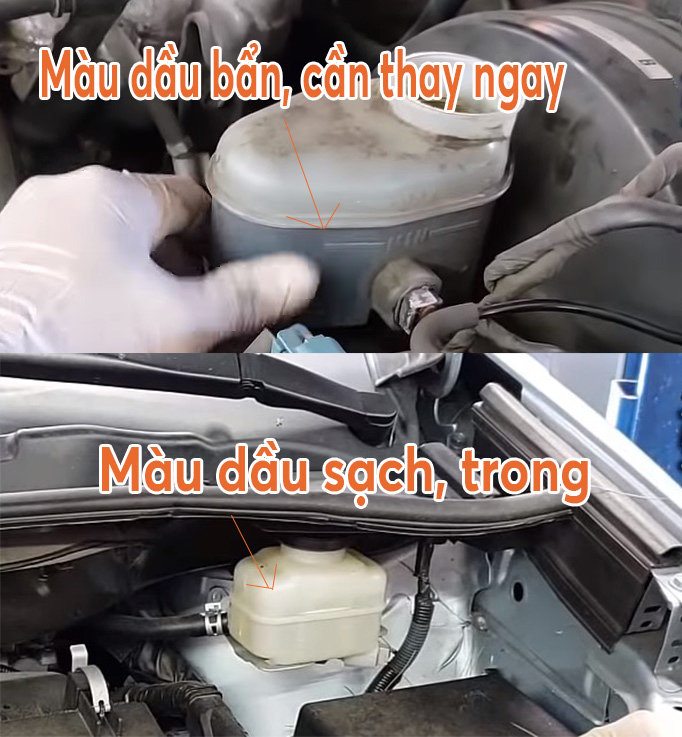 khi nào phải thay dầu phanh ô tô khi nào phải thay dầu phanh ô tô