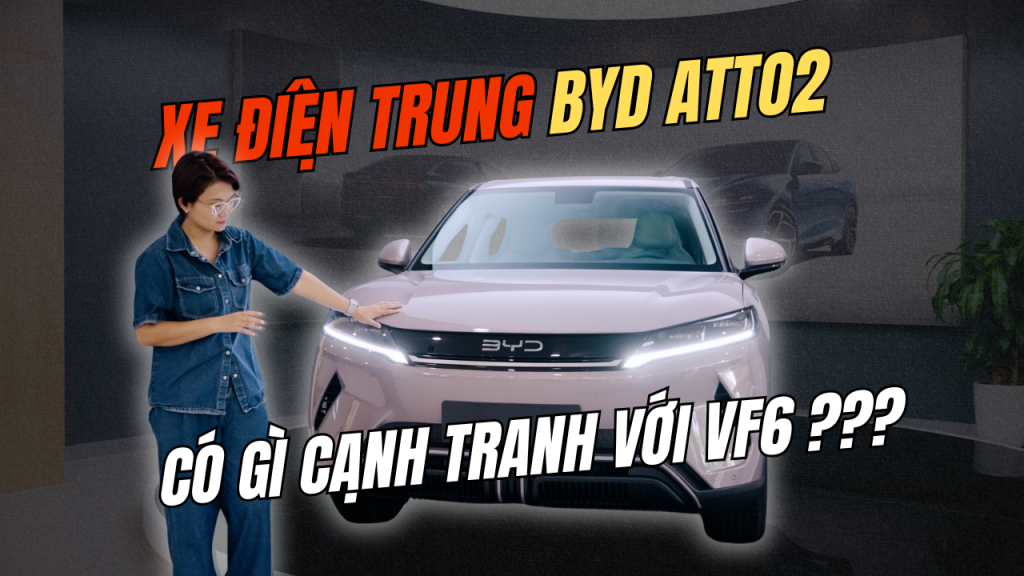 Xe BYD Atto 2 - Review chi tiết thông số - Giá - Khi nào bán tại Việt Nam 7 Xe BYD Atto 2 – Review chi tiết thông số – Giá – Khi nào bán tại Việt Nam